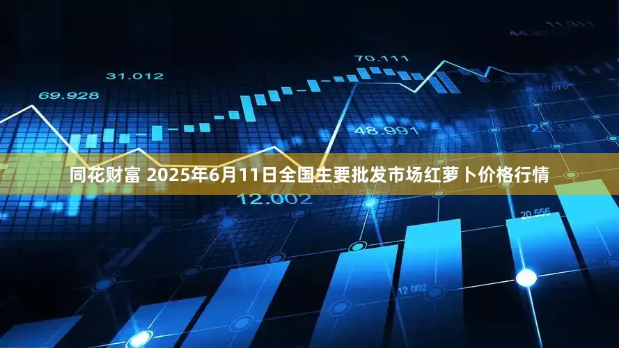 同花财富 2025年6月11日全国主要批发市场红萝卜价格行情